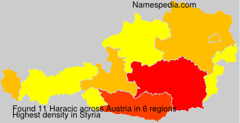 Surname Haracic in Austria