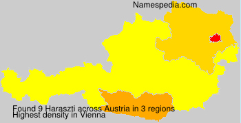 Surname Haraszti in Austria Surname Haraszti in Austria
