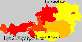 Surname Harbas in Austria Surname Harbas in Austria