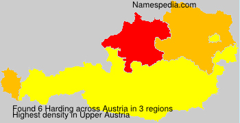 Surname Harding in Austria Surname Harding in Austria