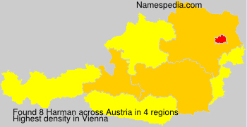 Surname Harman in Austria Surname Harman in Austria