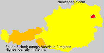 Surname Harth in Austria Surname Harth in Austria