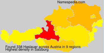 Surname Haslauer in Austria Surname Haslauer in Austria