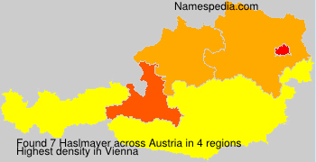 Surname Haslmayer in Austria Surname Haslmayer in Austria