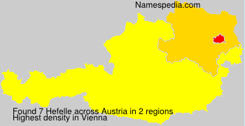 Surname Hefelle in Austria Surname Hefelle in Austria