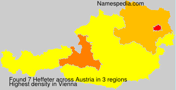 Surname Heffeter in Austria Surname Heffeter in Austria