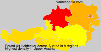 Surname Heidecker in Austria Surname Heidecker in Austria