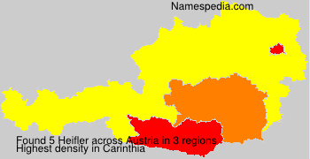 Surname Heifler in Austria Surname Heifler in Austria
