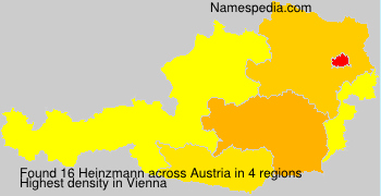 Surname Heinzmann in Austria Surname Heinzmann in Austria