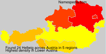 Surname Hellwig in Austria