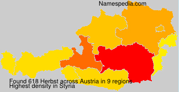 Surname Herbst in Austria Surname Herbst in Austria