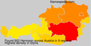Surname Hermann in Austria Surname Hermann in Austria