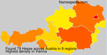 Surname Hesse in Austria Surname Hesse in Austria