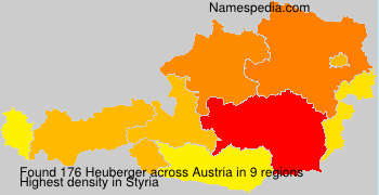 Surname Heuberger in Austria Surname Heuberger in Austria