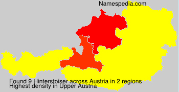 Surname Hinterstoiser in Austria Surname Hinterstoiser in Austria