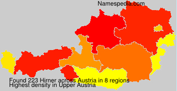 Surname Hirner in Austria Surname Hirner in Austria