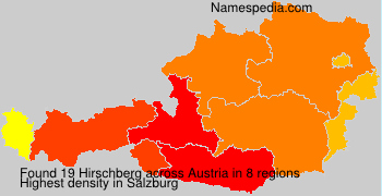 Surname Hirschberg in Austria Surname Hirschberg in Austria