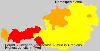 Surname Hochenburger in Austria Surname Hochenburger in Austria