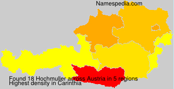 Surname Hochmuller in Austria Surname Hochmuller in Austria