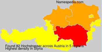 Surname Hochstrasser in Austria Surname Hochstrasser in Austria