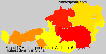 Surname Hohensinner in Austria Surname Hohensinner in Austria