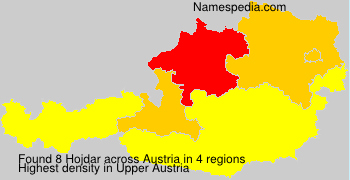 Surname Hojdar in Austria Surname Hojdar in Austria