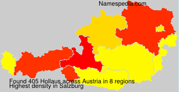 Surname Hollaus in Austria