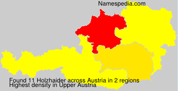 Surname Holzhaider in Austria Surname Holzhaider in Austria