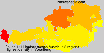 Surname Hopfner in Austria Surname Hopfner in Austria