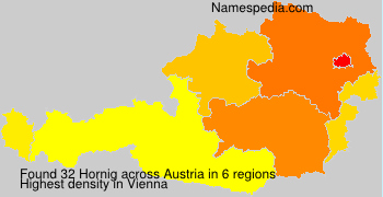 Surname Hornig in Austria Surname Hornig in Austria