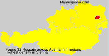 Surname Hossain in Austria Surname Hossain in Austria