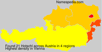 Surname Hotschl in Austria Surname Hotschl in Austria
