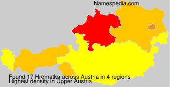 Surname Hromatka in Austria Surname Hromatka in Austria