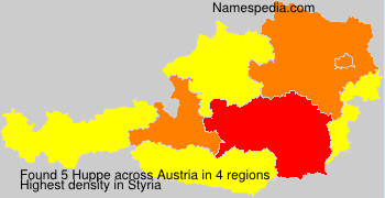 Surname Huppe in Austria Surname Huppe in Austria