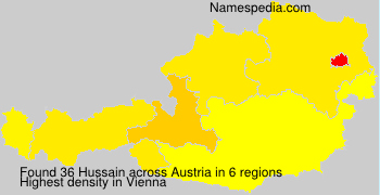 Surname Hussain in Austria Surname Hussain in Austria