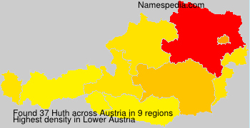 Surname Huth in Austria