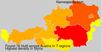 Surname Huttl in Austria