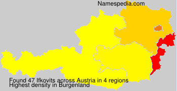 Surname Ifkovits in Austria Surname Ifkovits in Austria
