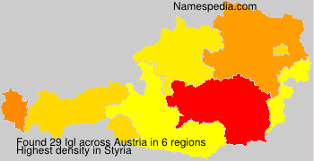 Surname Igl in Austria Surname Igl in Austria