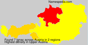 Surname Ignac in Austria Surname Ignac in Austria