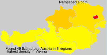 Surname Ikic in Austria Surname Ikic in Austria