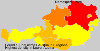 Surname Inal in Austria Surname Inal in Austria