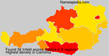 Surname Infeld in Austria Surname Infeld in Austria