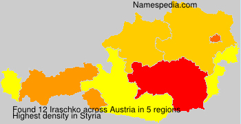 Surname Iraschko in Austria Surname Iraschko in Austria