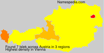 Surname Islek in Austria Surname Islek in Austria