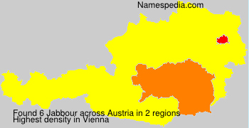 Surname Jabbour in Austria Surname Jabbour in Austria