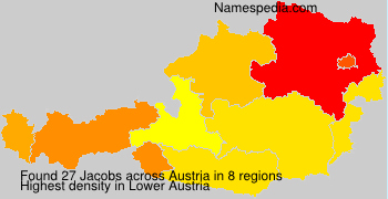 Surname Jacobs in Austria Surname Jacobs in Austria