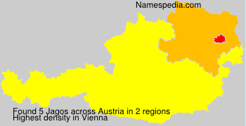 Surname Jagos in Austria