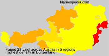 Surname Jaidl in Austria Surname Jaidl in Austria