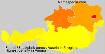 Surname Jakubek in Austria Surname Jakubek in Austria